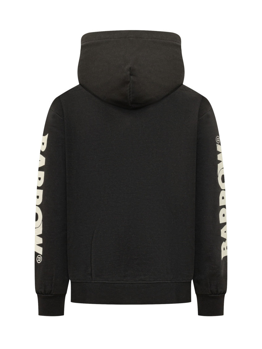 Black Logo Regular Hoodie 2