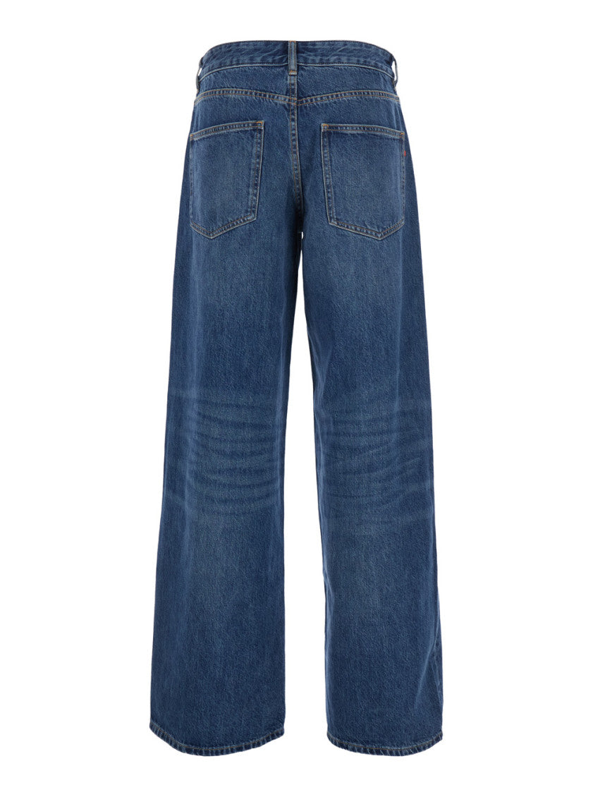Blue Regular High Rise Jeans 2