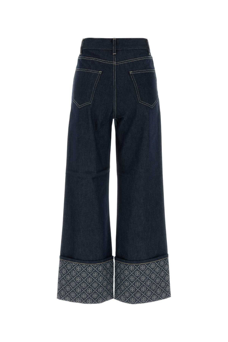 Blue Straight High Rise Jeans 2