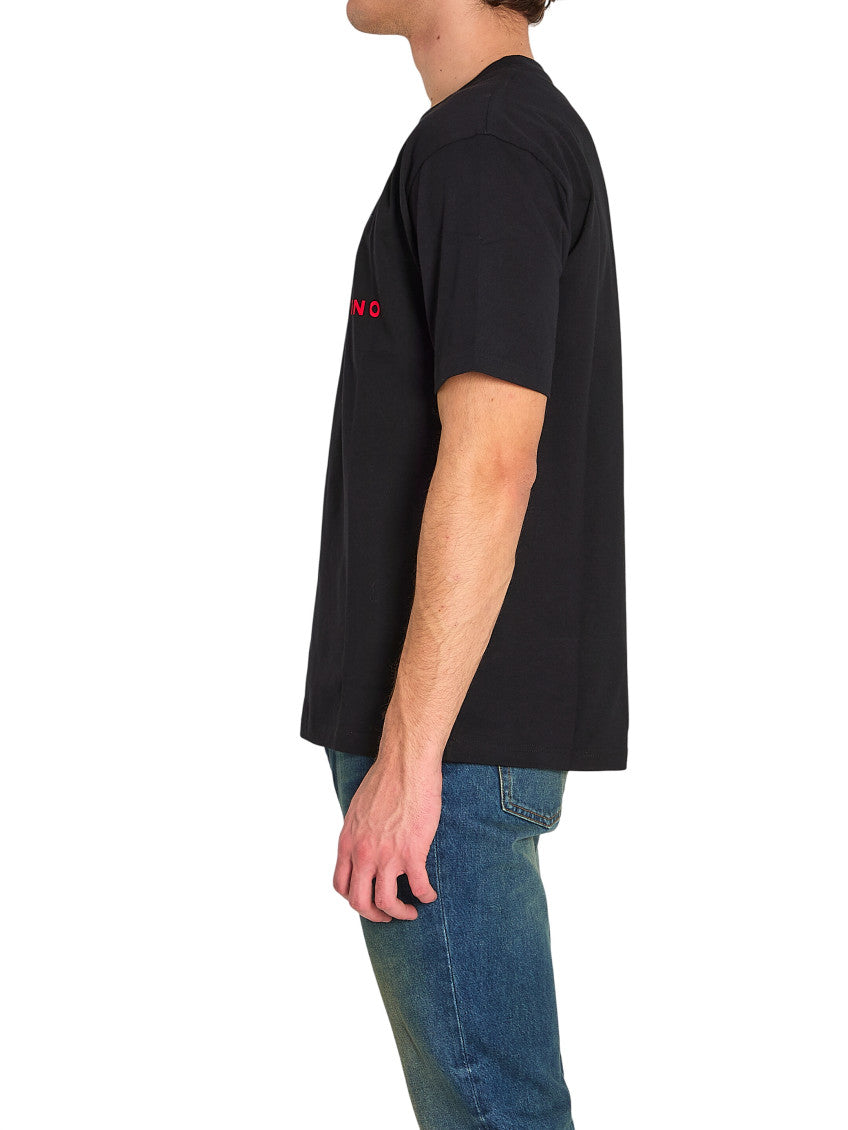 Black Graphic Logo T-Shirt 2