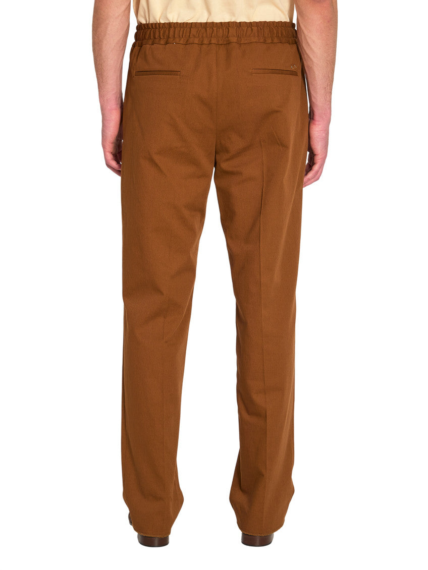 Brown Straight Trousers 3