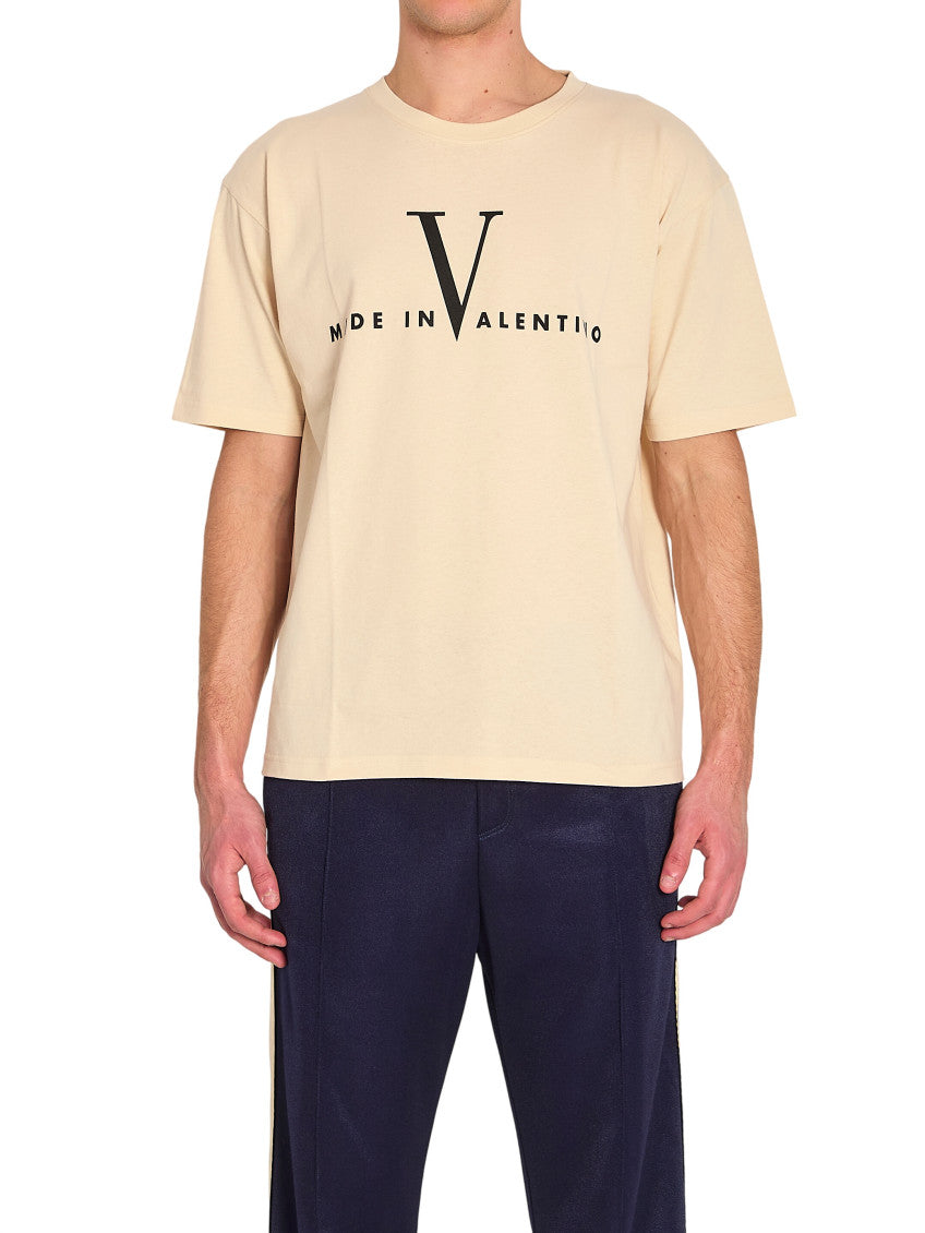 Light Beige Logo T-Shirt 1