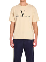 Light Beige Logo T-Shirt 1