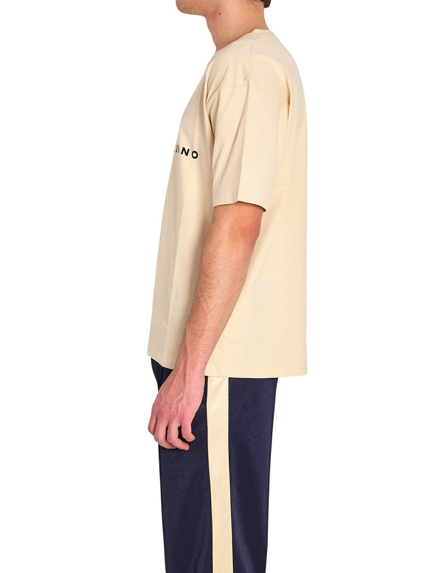 Light Beige Logo T-Shirt 2