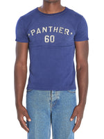 Blue Slim Printed T-Shirt 1