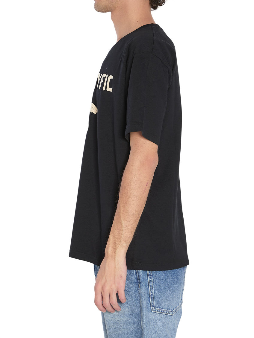 Black Crew Neck T-Shirt 2