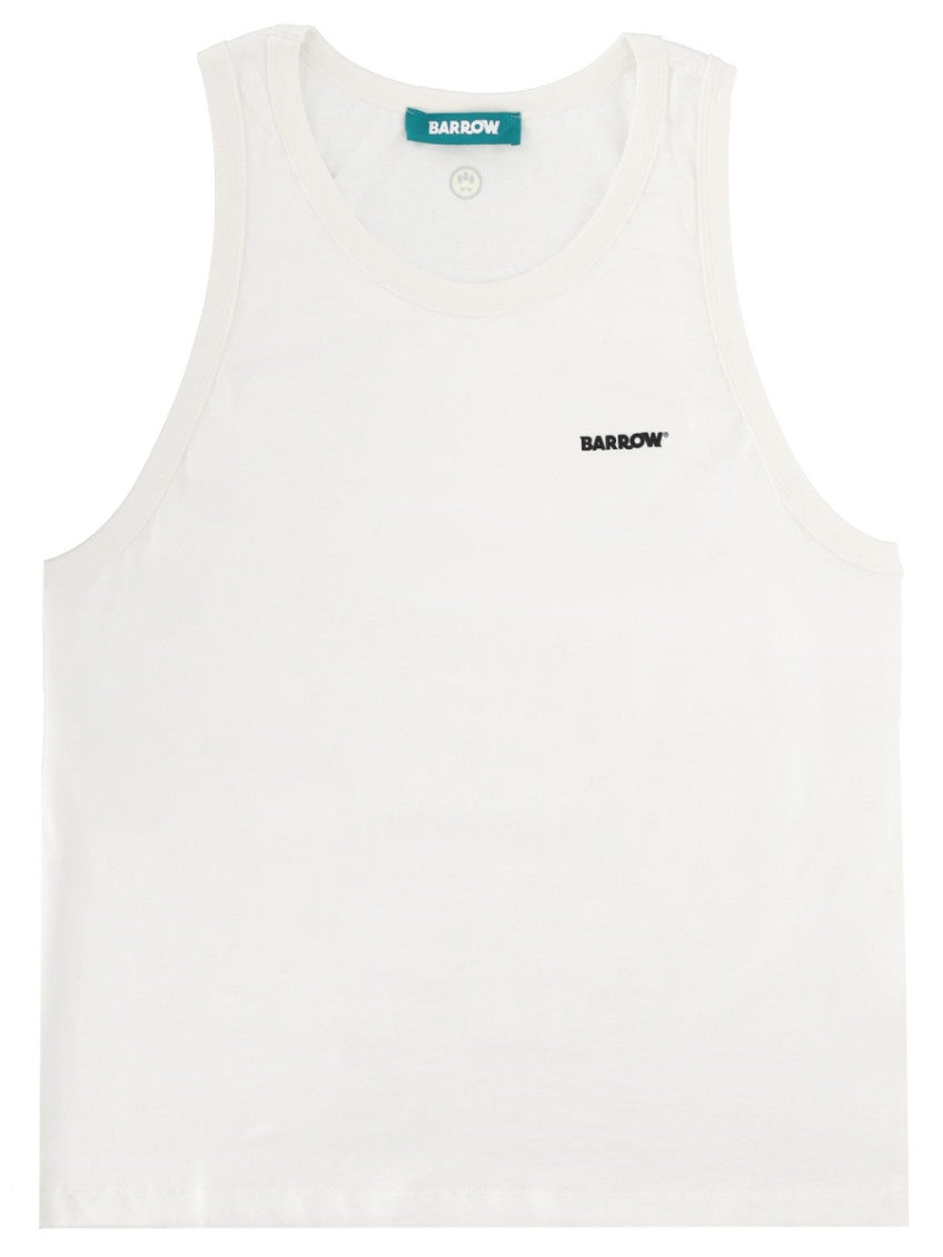 White Logo Tank Top 1