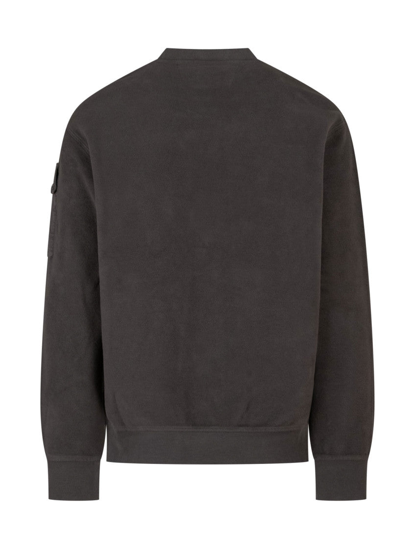 Grey Crew Neck Sweatshirt 2