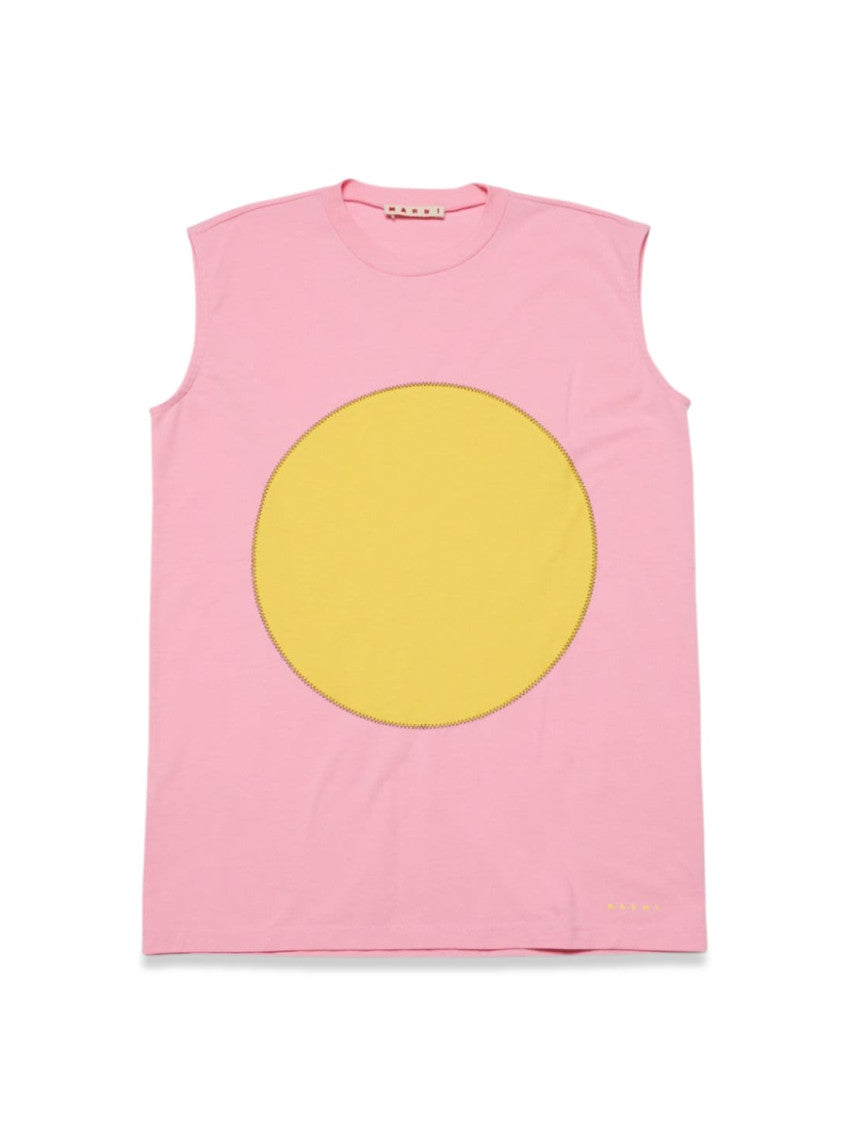 Girls Pink Graphic T-Shirt 1