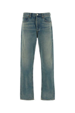 Light Blue Straight Jeans 1