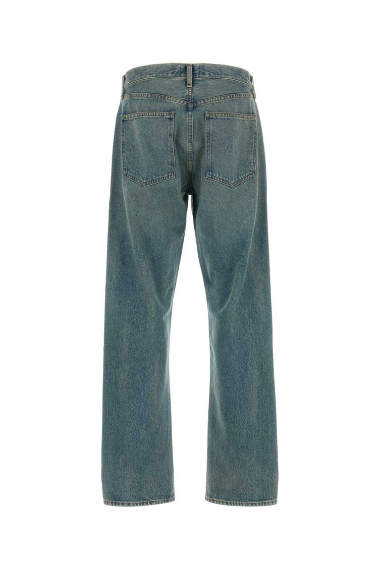Light Blue Straight Jeans 2