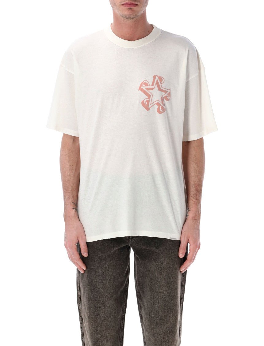 White Crew Neck T-Shirt 1