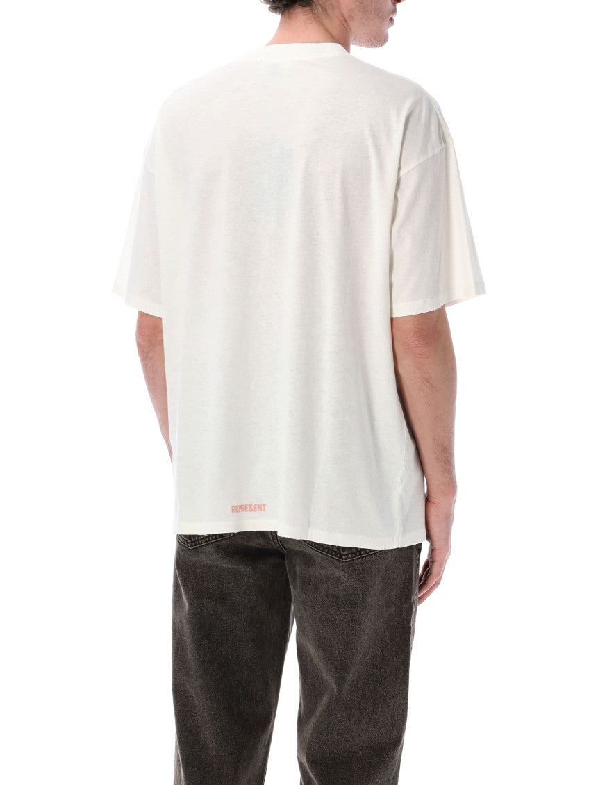 White Crew Neck T-Shirt 2