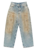 Sky Blue Relaxed High Rise Jeans 1
