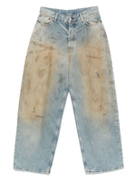 Sky Blue Relaxed High Rise Jeans 1