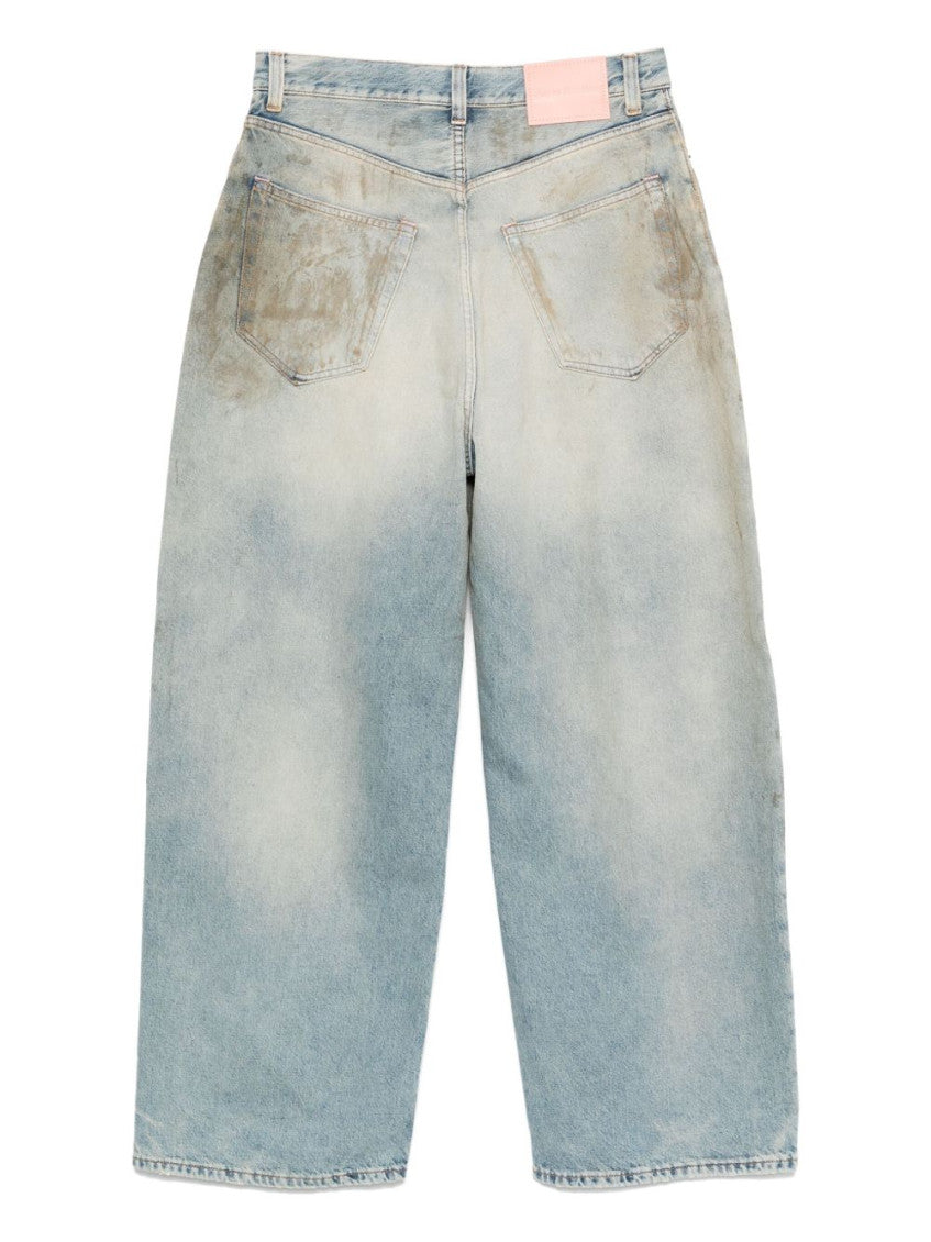 Sky Blue Relaxed High Rise Jeans 2