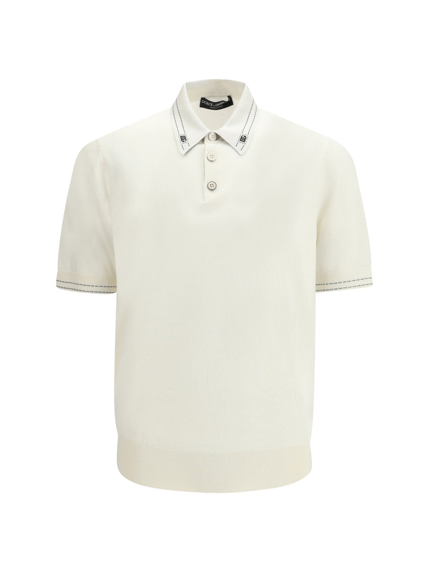 White Shirt Collar Polo 1