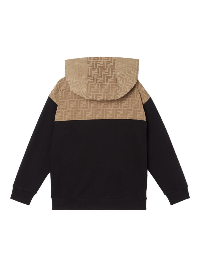 Girls Beige Logo Hoodie 2