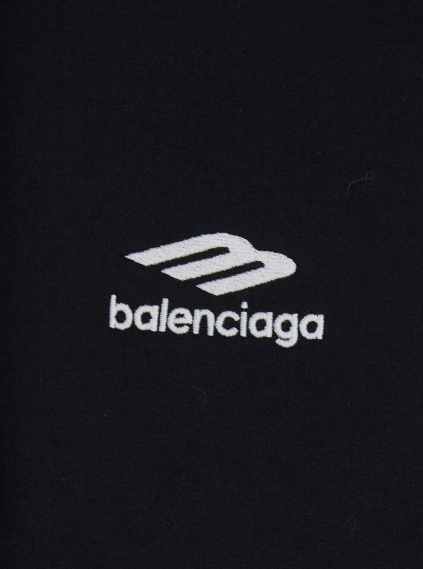 Black Relaxed Zip Up Hoodie 3
