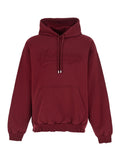 Maroon Relaxed Logo Hoodie 1