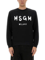Black Regular Logo Sweatshirt 1