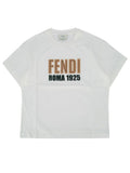 Kids White Logo T-Shirt 1