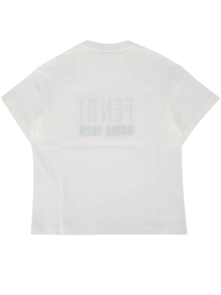 Kids White Logo T-Shirt 2