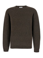 Brown Crew Neck Sweater 1