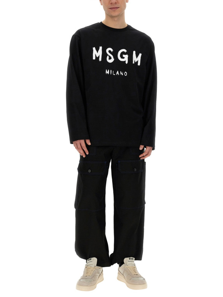 Black Full Sleeves T-Shirt 2