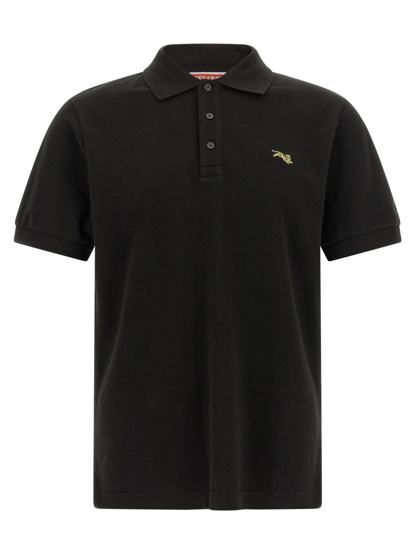 Black Shirt Collar Polo 1