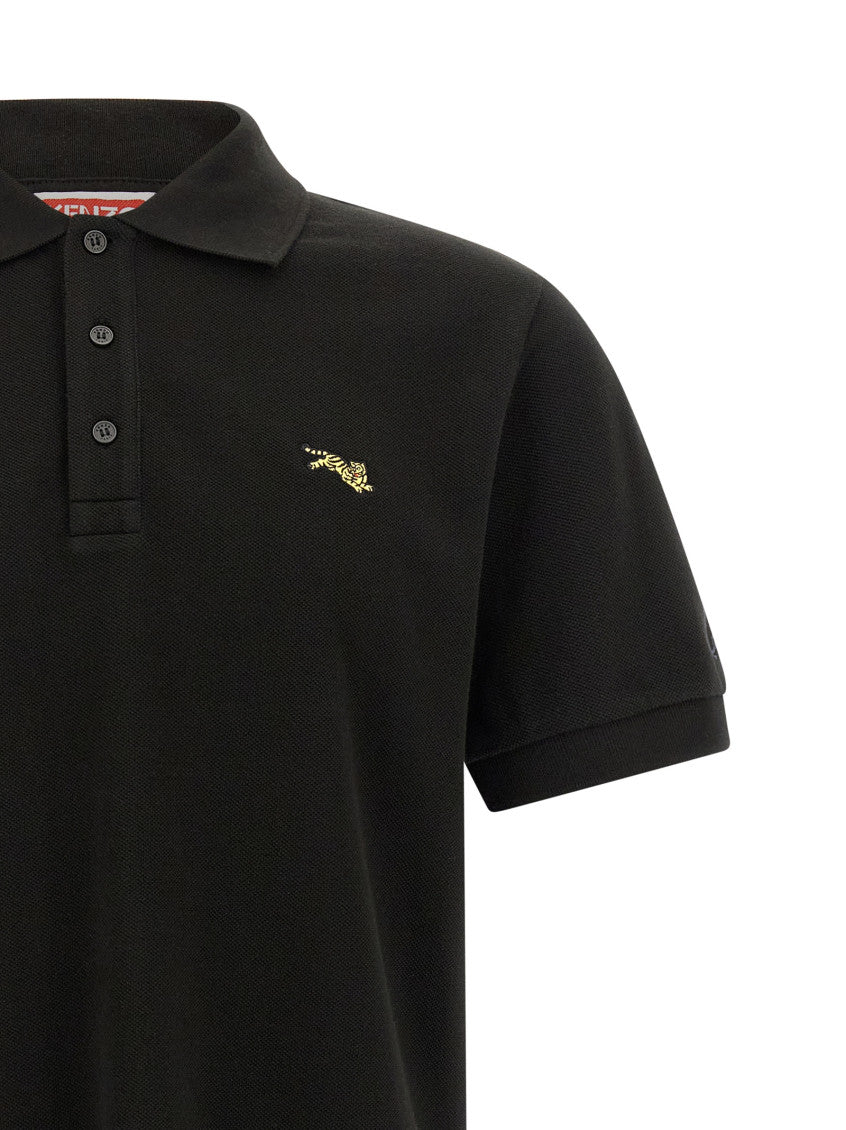 Black Shirt Collar Polo 3