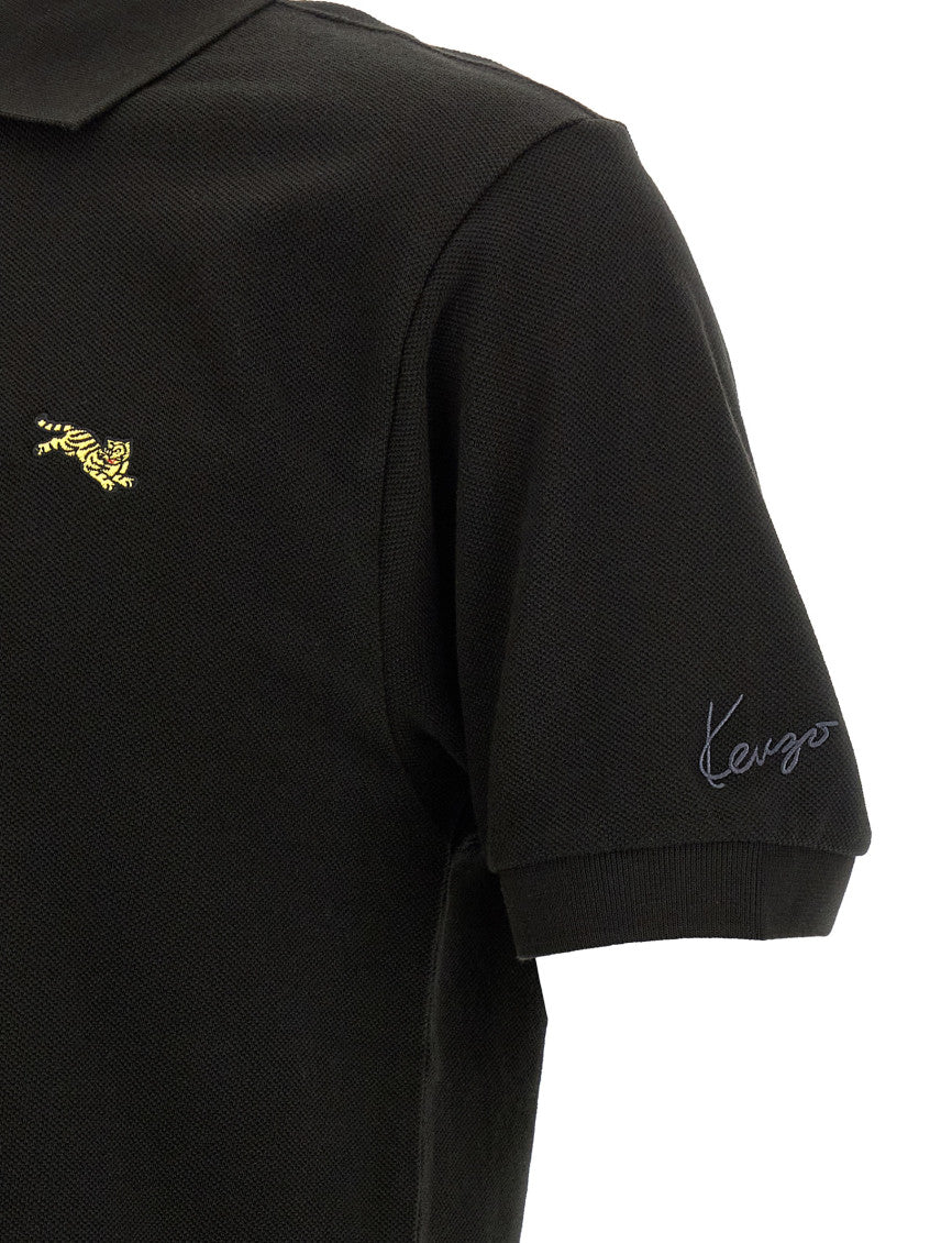 Black Shirt Collar Polo 4