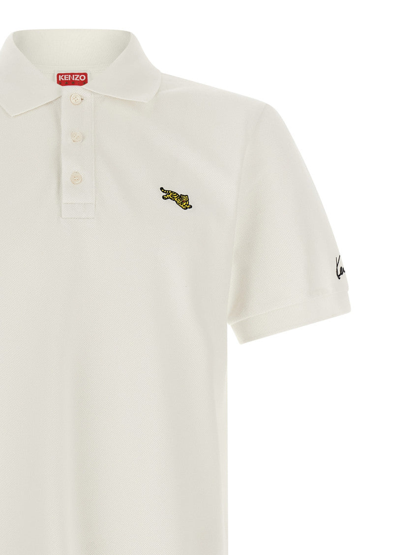 White Shirt Collar Polo 3