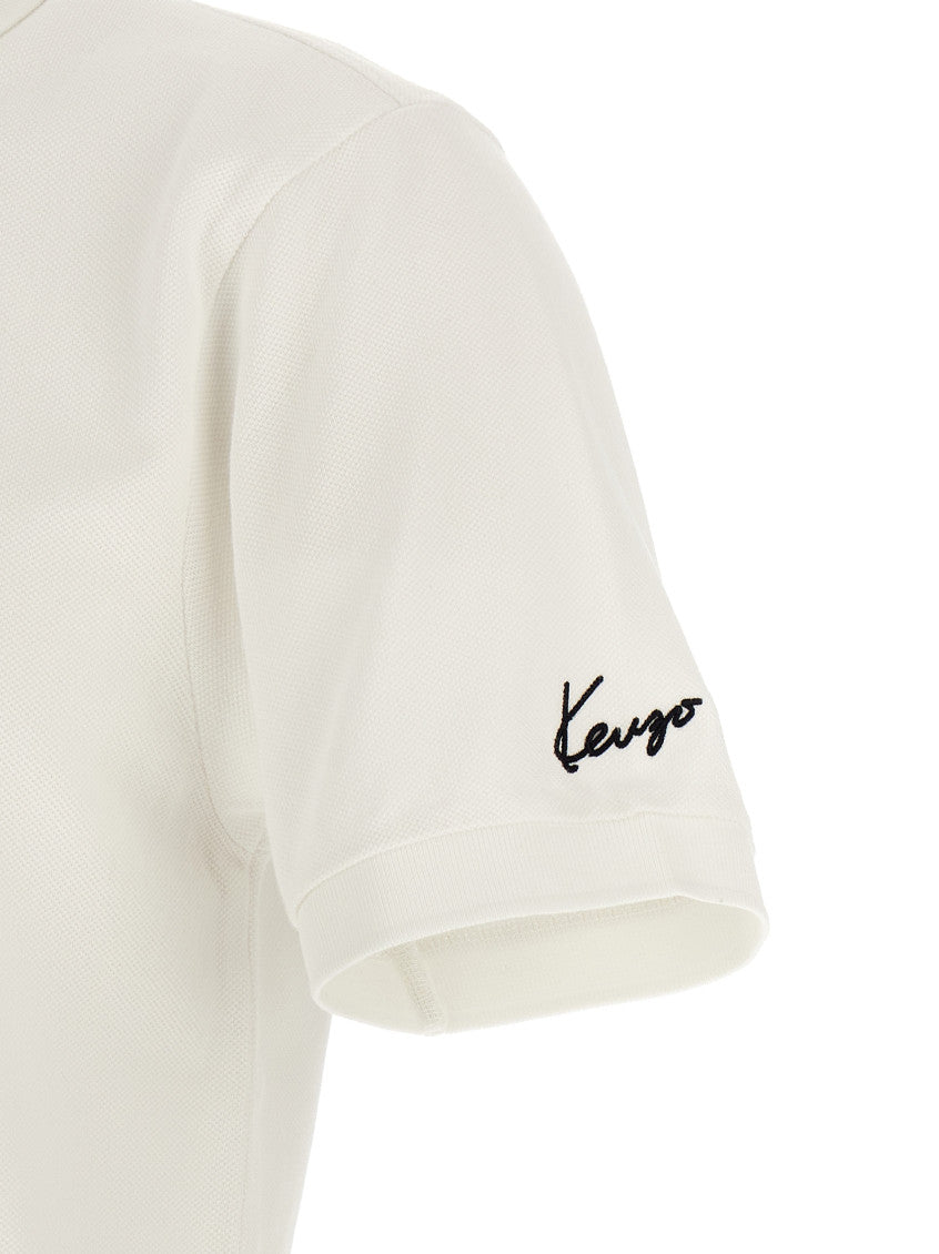 White Shirt Collar Polo 4