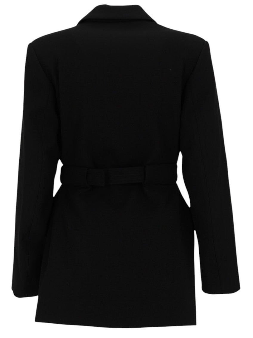 Black Notched Lapel Jacket 2