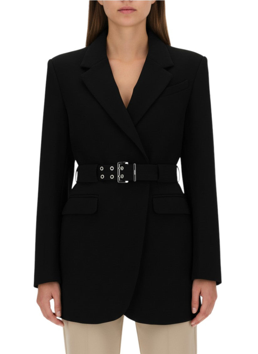 Black Notched Lapel Jacket 3