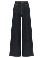 Black Flared High Rise Jeans 1
