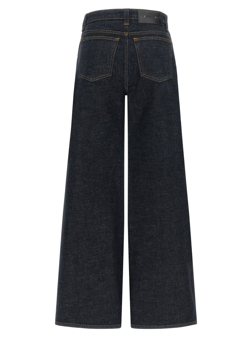 Black Flared High Rise Jeans 2