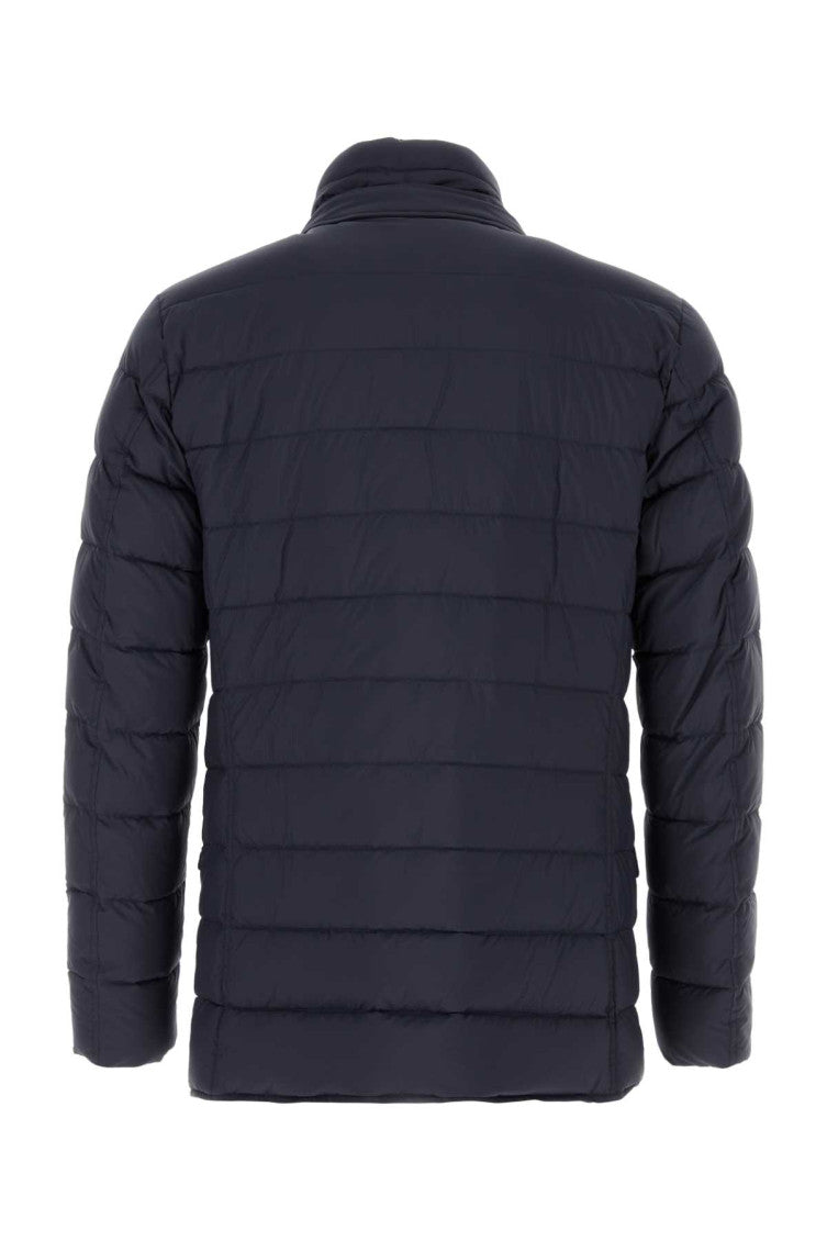 Blue High Neck Jacket 2
