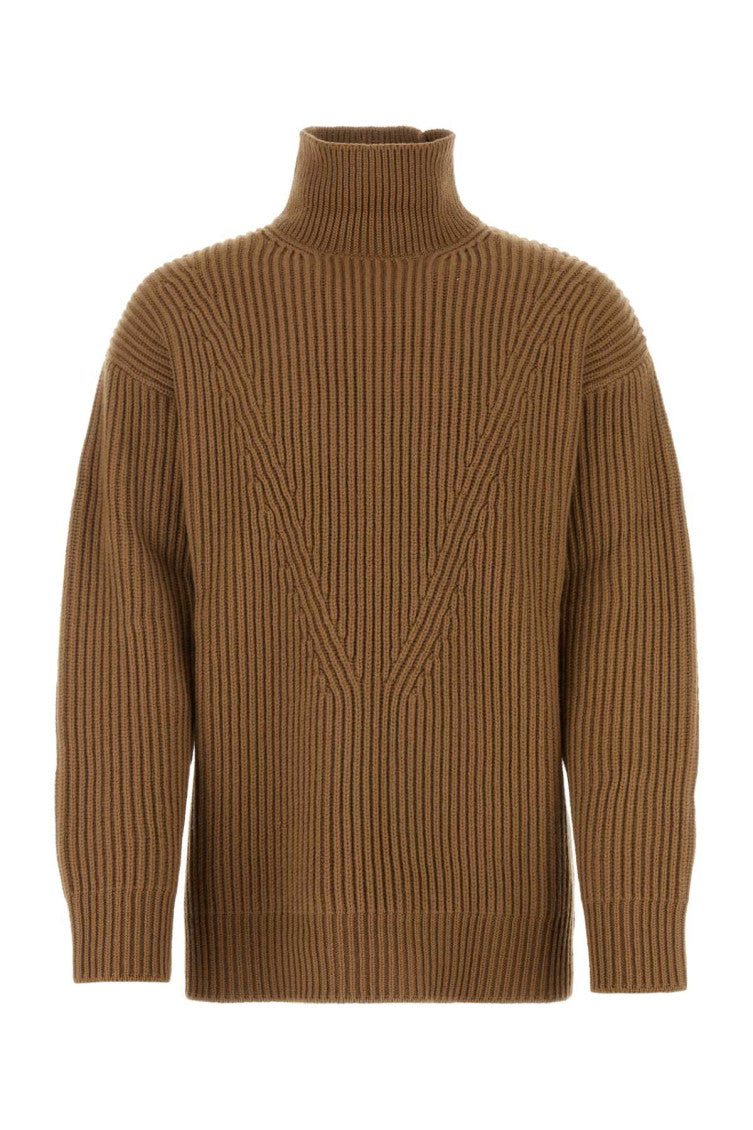 Brown Turtle Neck Sweater 1
