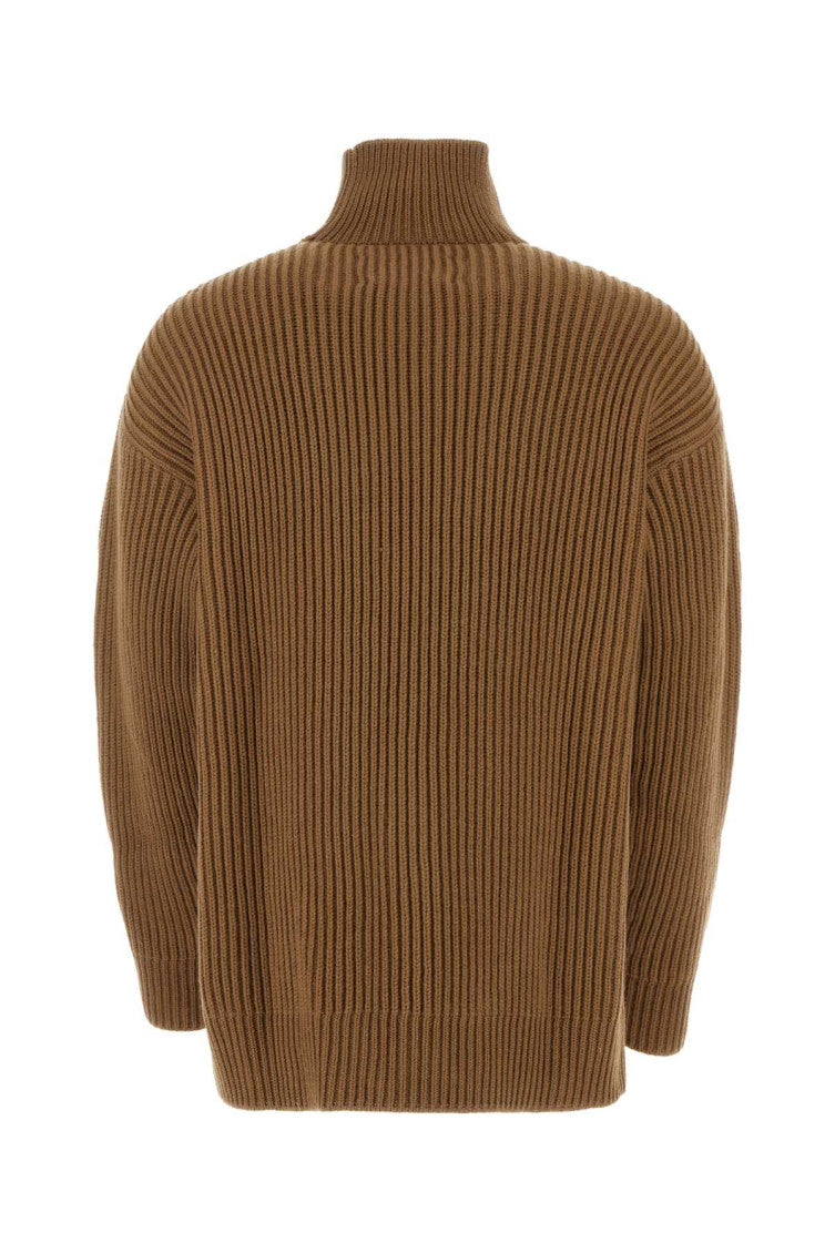 Brown Turtle Neck Sweater 2