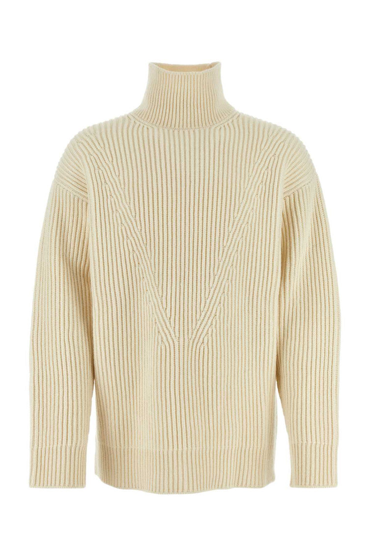 White Turtle Neck Sweater 1