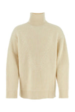 White Turtle Neck Sweater 1