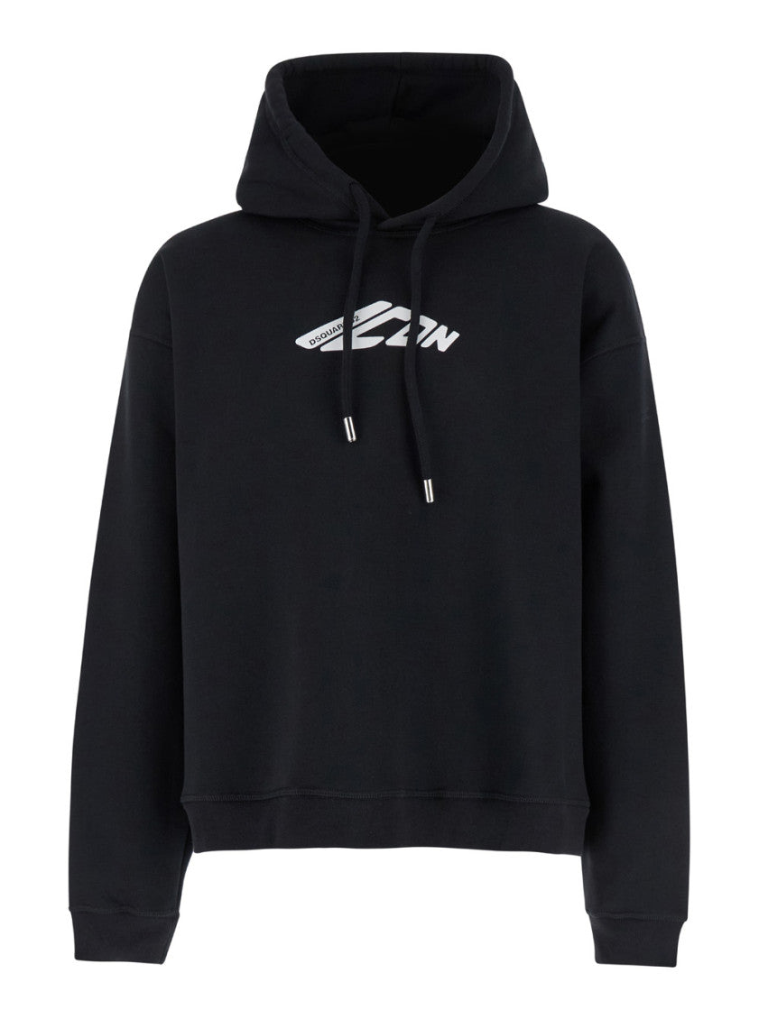 Black Logo Hoodie 1