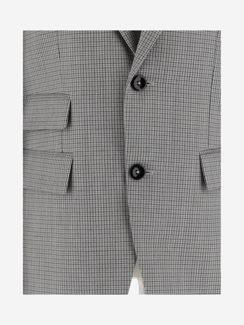 Grey Double Breasted Blazer 3