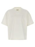 White Embroidered Logo T-Shirt 1