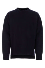 Dark Blue Wool Oversize Sweater 1