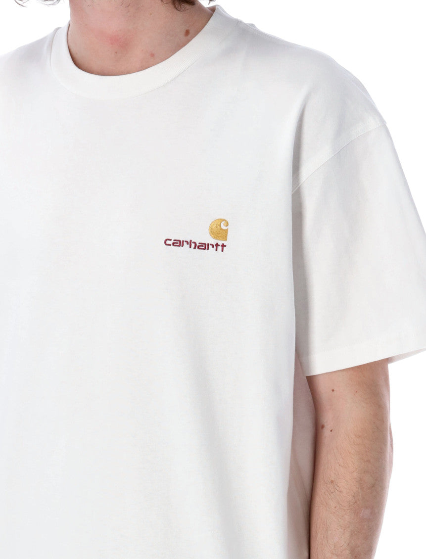 White Embroidered Logo T-shirt 3