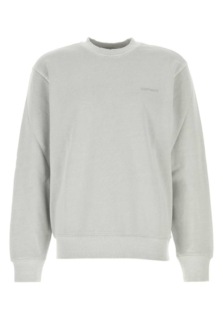 Green Embroidered Logo Sweatshirt 1