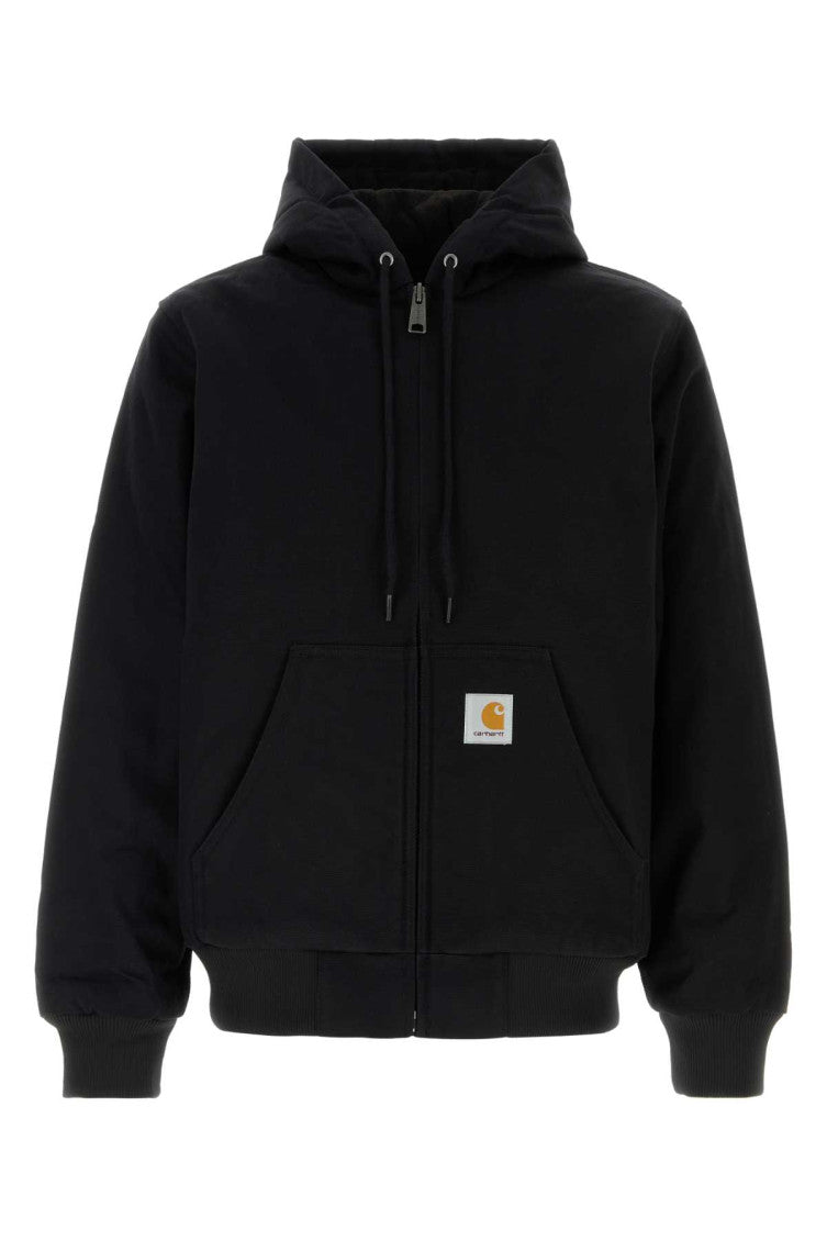 Black Patch Logo Jacket 1